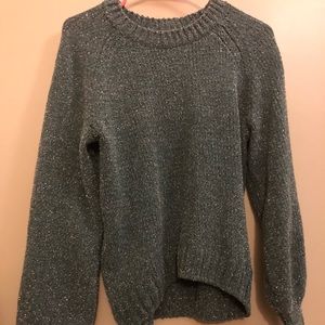 H&M smoky blue sweater